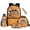 Funny Capybara, variant on Uorisanigo 5 PCS Kids' Backpacks Set Travel School Girls Backpack Set Bookbag Sea Turtle Student Book Bag with Lunch Box Pencil Bag Water Bottle Sleeve Keychain for Primary Middle School Lightweight