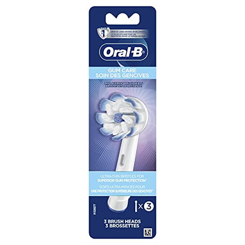 Oralb Pro Gum Care Electric Toothbrush Replacement Head, 3 Count