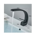thumbnail image 4 of Grifo Monomando Mezclador Llave Fregadero Para Baño Lavabo Acabado Mate Color Negro, 4 of 5