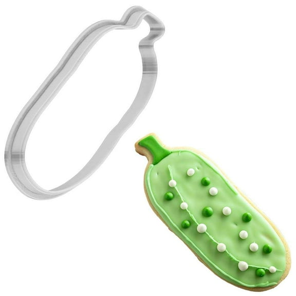 Cucumber Cookie Cutter 4 Inch Made in USA by WONDERTORY