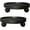 Brown, variant on 2 Pack Heavy Duty Plant Caddy with Wheels,Rolling Plant Stand Pot Trolley,Wheeled Planter Saucer Tray,Potted Flower Mover Dolly with Casters Round Coaster for Indoor Outdoor