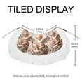 thumbnail image 5 of Cupid Chic Chiffon Beach Dress for Women - Stylish and Breathable Beach Skirt with Polyester Straps, 5 of 6