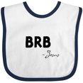 thumbnail image 3 of Inktastic Easter BRB Jesus Boys or Girls Baby Bib, 3 of 4