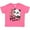 Hot Pink, variant on Inktastic My Papa Loves Me- Cute Panda Boys or Girls Toddler T-Shirt