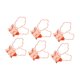 thumbnail image 4 of Clips Lindos para Carpetas Ormromra 100 Mango en Forma de Girasol Metal Resistente Oro Rosa, 4 of 8