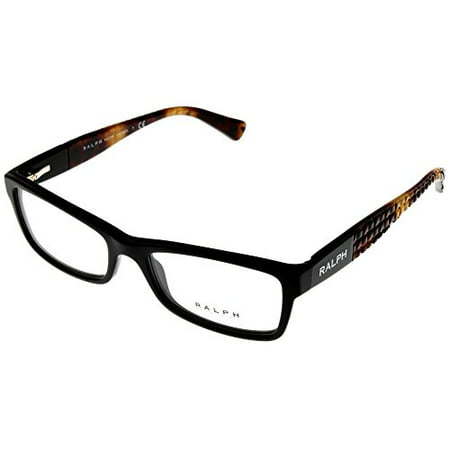 Ralph by Ralph Lauren Women Prescription Eyewear Frames Black/Brown RA7059 501 Size: Lens/ Bridge/ Temple: 52-17-140