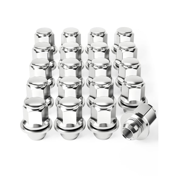 M12x1.5 Lug Nuts, 12x1.5mm Wheel Lug Nuts Compatible with Toyota Avalon Camry Highlander Prius Sienna, Lexus IS300 LFA CT200h HS250h GS450h, Mitsubis