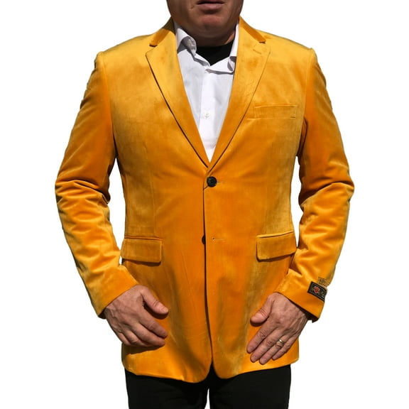 Alberto Nardoni Velvet Velour Blazer Sport Coat Jacket Available Big Sizes