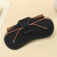 thumbnail image 3 of CSChome Glasses Pouch Stain resistant Glasses Pouch Soft Waterproof Faux Leather Daily Storing Tool Eyewear Protector, 3 of 7
