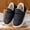 Black, variant on Slipper Booties for Women Men Plush Ankle Boots Slippers Winter Boots Shoes Comfy House Slippers Cloud Shoes