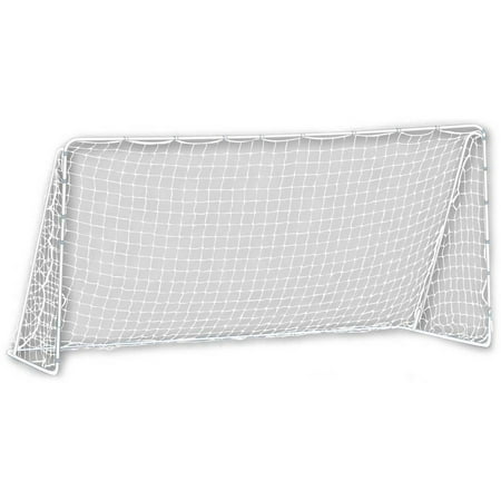 Franklin Sports Steel 12' x 6' Competition Soccer Goal (White)