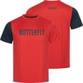 thumbnail image 3 of Butterfly Toc T-Shirt Red 3XL, 3 of 7