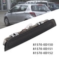 thumbnail image 3 of Rear High Level Brake Light LED For Toyota Yaris MK3 Hatchback 2012-2020,Black, 3 of 11