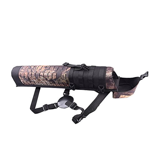 UNISTRENGH Multifunctional Tactical Arrow Quiver Single Shoulder Bag Hanging Belt Storage Cylinder Arrow Pot