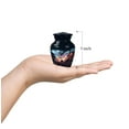 thumbnail image 3 of 3 Inch Urn (Pack Of-1) Small Urn For Ashes Keepsake - Adult Urns For Human Ashes - Mini Urns For Ashes - Small Cremation Urns For Human Ashes - Butterfly Urns For Human Ashes - Urns For Ashes, 3 of 5
