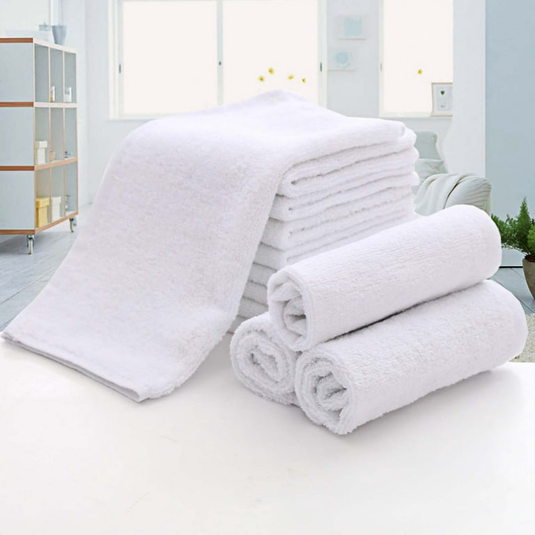 Black and Friday Deals Cotton White Towel, Hand Towel, Small Towel,  Disposable Cloth 