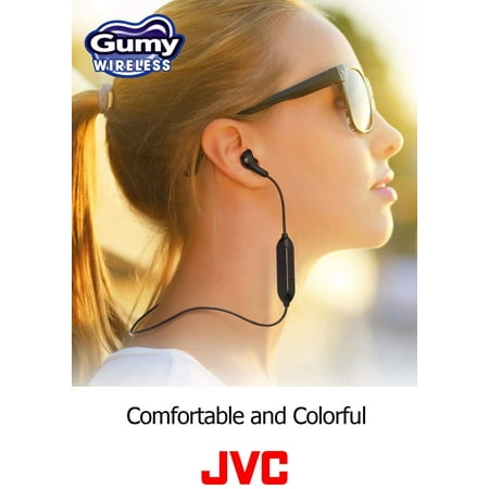 JVC - HA FX9BT Gumy Wireless In-Ear Headphones (iOS) - White