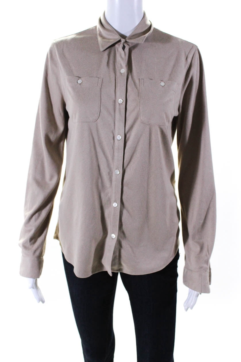 Modern Canvas Womens Size Medium L/S 
