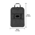 thumbnail image 2 of Car Backseat Organizer ,6Storage Pockets Car Storage Organizer,Car Seat Back Protectors Kick Mats Travel Accessories for Kids, 2 of 5