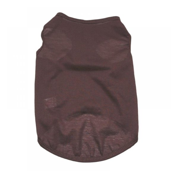 GOODLY Pure Color Small Dog Shirts Breathable Pet Spring Summer T-Shirt Cute Puppy Vest Clothes Holiday Outfit for Pet Dog