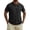 Black1, variant on Kojanyu Men's Quick Dry Short Sleeve Performance Summer Shirts, Sizes M-5XL