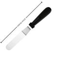 thumbnail image 2 of BotaniNest Stainless Steel Cake Icing Spatula Flexible Frosting For Baking Decorating And Kitchen Use, 2 of 2