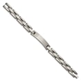 thumbnail image 3 of Diamond2Deal Titanium Brushed ID Bracelet for Men 8.75", 3 of 7