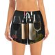 thumbnail image 2 of Balery Two Bottles Of Red And White Wine Pantalones cortos deportivos para mujer con forro y dos bolsillos, elásticos, para entrenamiento, gimnasio, yoga-Large, 2 of 7