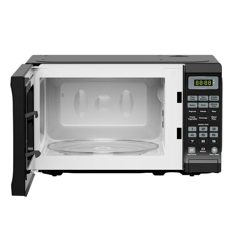 BLACK & DECKER 0.7 Cu. ft. 700 W Compact Microwave Oven, White, with Dry  Erase Door, EM720C2WB