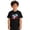 Black, variant on Unisex Short Sleeve T-shirt Football Print Tees Scotland 2026 Football Tops Summer Boys & Girls Casual Crewneck Clothes