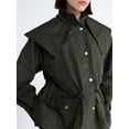 thumbnail image 5 of Free Assembly Women's and Women's Plus Cinched Utility Jacket with Hood, Sizes XS-4X, 5 of 8