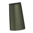 thumbnail image 3 of Medio poncho impermeable falda capa tela cintura ajustable ligero mochila Verde oscuro, 3 of 9