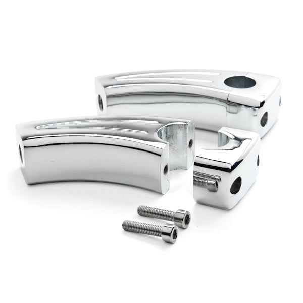 3.5" Chrome Bike Handlebar Pullback Risers 7/8" For Honda CMX 250 450