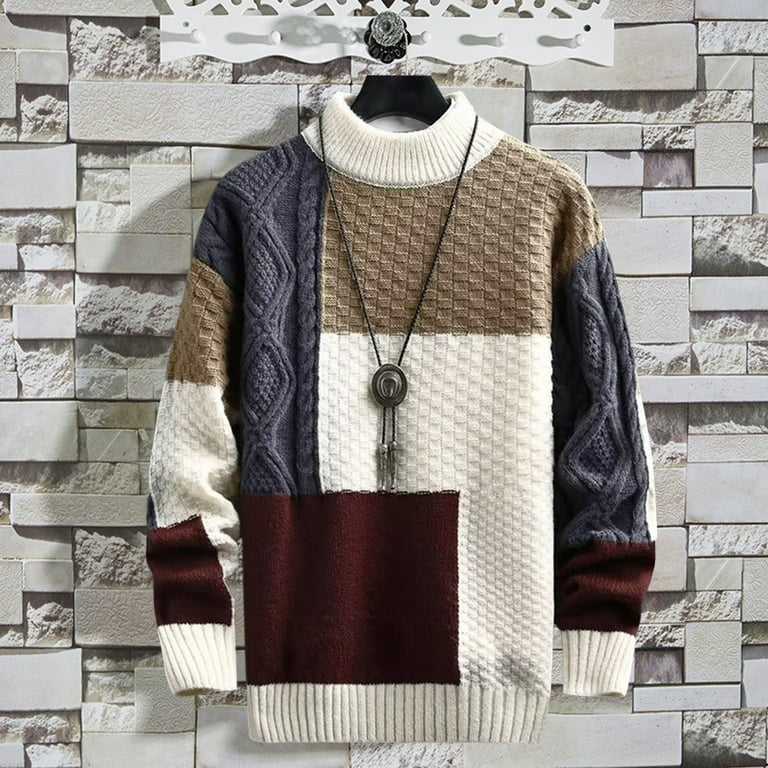 New Fashion Wild Thick Stand Collar Zipper Pullover Sweater New Fashion Wild Thick Stand Collar Zipper Pullover Sweater