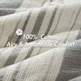 thumbnail image 5 of Bed In A Bag, 3PCS King/Cal King Comforter 3 PCS Set, Grey Cotton Bedding Set,Cotton Bed Sheet Set, Household Supplies & Décor Bedding Bedding Sets, 5 of 20