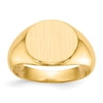 thumbnail image 1 of 14K Yellow Gold Men's Signet Ring, 1 of 5