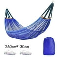 thumbnail image 2 of Summer Outdoor Silk Mesh Hammock Swing Bent Stick Anti-Tip Hammock Chair for Camping Travel Garden Yard, 2 of 10
