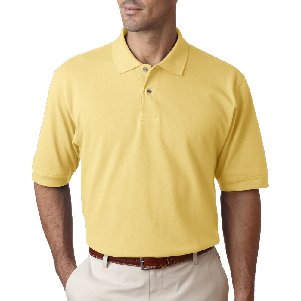 Izod Izod New Yellow Mens Size 2xl Pull Over Textured Short Sleeve