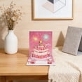 thumbnail image 5 of Happy Birthday Pop Up Card, Boasting Vivid Multicolor Visuals & Embedded Musical Birthday Blessings, for Using As A Granddaughter Birthday Card, Grandson Birthday Card, Or, 5 of 5