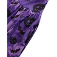 thumbnail image 4 of Nituyy Combinaison Sans Manches Halloween Imprimé Citrouille Bretelles Spaghetti, 4 of 7