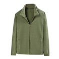 thumbnail image 3 of Kukoosong Men's Fleece Zip Up Jacket Soft Thick Shaggy Fleece Jacket Winter Warm Athletic Sweatshirt, 3 of 6