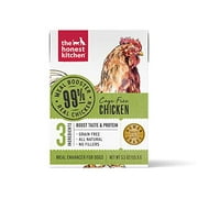 The Honest Kitchen Human Grade Grain Free Meal Booster: 99% Chicken (12 pack), 5.5 oz