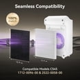 thumbnail image 6 of 2-Pack【2+8 Value Bundle】C545 True HEPA Replacement Filter S Compatible with Winix C545 Air Purifier – 2 HEPA + 8 Odor-Targeting Activated Carbon Pre-Filters, Replace 1712-0096-00 & 2522-0058-00, 6 of 6