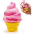 thumbnail image 6 of AsdQ Ice Cream Squishy, Slow Rise Sensory Fidget, Easter Basket Stuffers Party Favors, Soft TPR Stress, for Friends & Casual Acquaintances (Pink), 6 of 6
