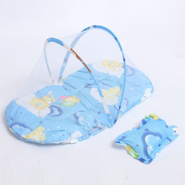 HALLOLURE Folding Baby Infant Nursery Mosquito Net Crib Netting Tent