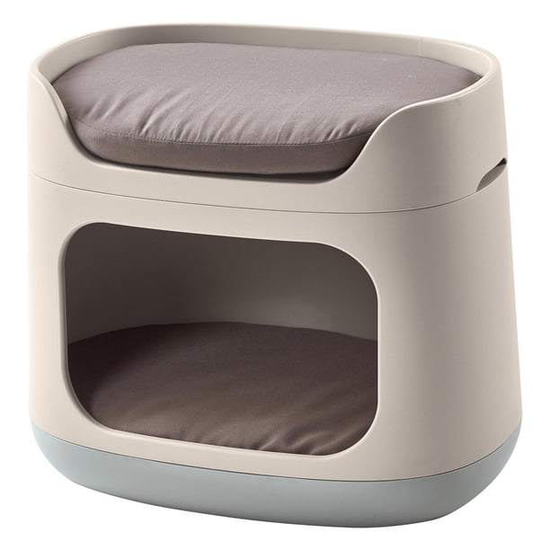 Cama Transportadora Keter Negra 3 en 1 para Perros y Gatos
