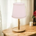 thumbnail image 2 of Ortofally Drum Lamp Shade Linen Fabric Lamp Cover Chandelier Lamp Shades for Chandeliers Lights Table Floor Wall Lamps Replacement, 2 of 10