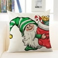 thumbnail image 6 of Bobasndm Christmas Pillow Covers 18" x 18", Decorative Pillow Covers for Holiday Decorations,Pillow Cover for Sofa, Christmas Snowman Santa Claus, 6 of 9