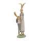 thumbnail image 3 of Estatua familiar de conejo de Pascua de resina, adorno de estante, accesorio de paisajismo para el alféizar de la ventana Mamá e hijo, 3 of 9