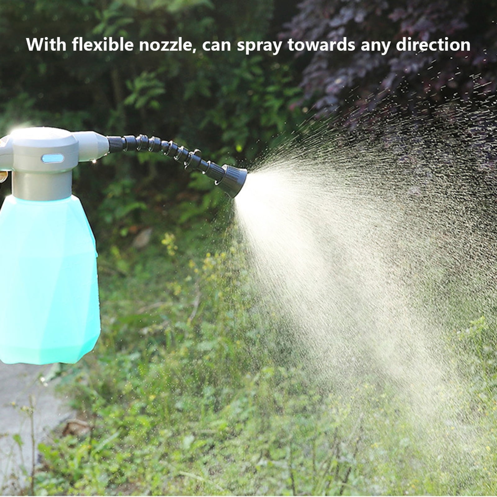 JZROCKER Electric Watering Can Gardening Flower Watering Sprayer Automatic USB Rechargeable Bottle Plant Can